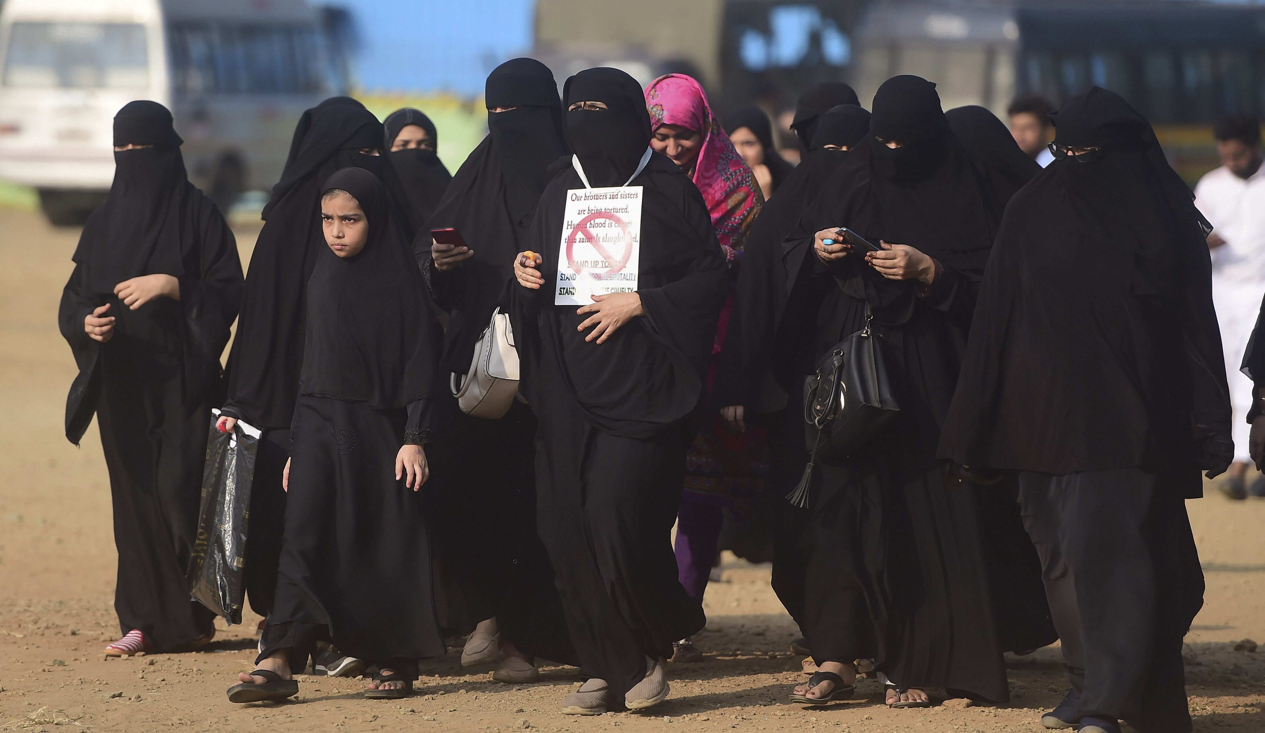 ممبئی میں ۱۱ جنوری کو شہریت ترمیمی قانون اور این آر سی کیخلاف احتجاج ۔ تصویر : پی ٹی آئی